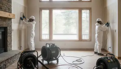 Water damage restoration team serving Santa Rosa, CA for emergency water cleanup and drying