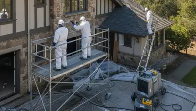 Water damage restoration team serving Santa Rosa, CA with professional cleanup and drying equipment