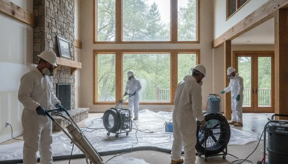 Water damage restoration team serving Santa Rosa, CA with professional cleanup and drying services