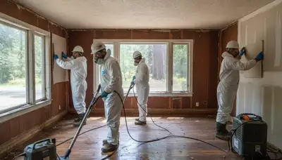 Water damage restoration team serving Santa Rosa, CA with professional cleanup and repair services