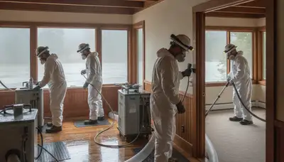 Water damage restoration team in Santa Rosa, CA providing professional cleanup and repair services